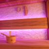 Luxusní finská sauna AWT E1242B Eos Cubo 200x200x216 cedr